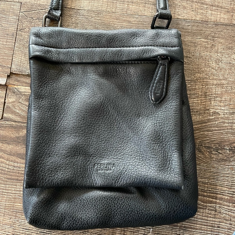 Perlina New York Crossbody leather purse
